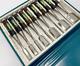 NOMI Chisel Japanese Carpentry Woodworking Tool Lot of 10 Sets in Box Used JP