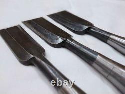 NOMI Chisel Japanese Carpentry Woodworking Tool Lot of 6 Set B-7