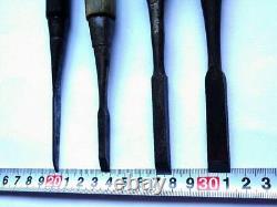 NOMI Chisel Japanese Carpentry Woodworking Tool Set Lot of 10 KY523