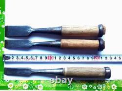 NOMI Chisel Japanese Carpentry Woodworking Tool Set Lot of 10 KY523