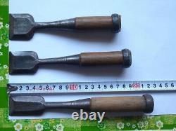 NOMI Chisel Japanese Carpentry Woodworking Tool Set Lot of 10 KY523