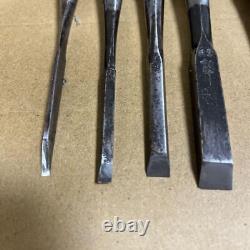 NOMI Chisel Japanese Carpentry Woodworking Tool Set Lot of 10 KY537