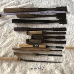 NOMI Chisel Japanese Carpentry Woodworking Tool Set Lot of 11 KY503