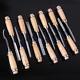 NOMI Chisel Japanese Carpentry Woodworking Tool Set Lot of 12