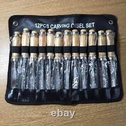 NOMI Chisel Japanese Carpentry Woodworking Tool Set Lot of 12