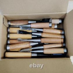 NOMI Chisel Japanese Carpentry Woodworking Tool Set Lot of 16