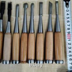 NOMI Chisel Japanese Carpentry Woodworking Tool Set Lot of 16