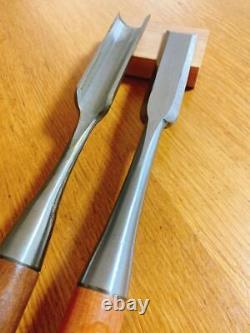 NOMI Chisel Japanese Carpentry Woodworking Tool Set Lot of 2