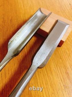 NOMI Chisel Japanese Carpentry Woodworking Tool Set Lot of 2