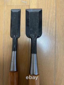 NOMI Chisel Japanese Carpentry Woodworking Tool Set Lot of 2