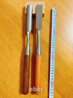 NOMI Chisel Japanese Carpentry Woodworking Tool Set Lot of 2