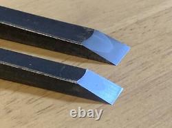 NOMI Chisel Japanese Carpentry Woodworking Tool Set Lot of 2 KY395