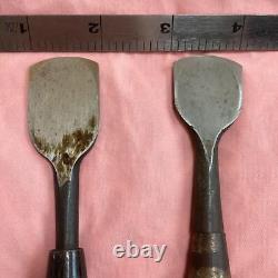 NOMI Chisel Japanese Carpentry Woodworking Tool Set Lot of 2 KY422