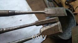 NOMI Chisel Japanese Carpentry Woodworking Tool Set Lot of 3 AI201