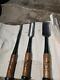 NOMI Chisel Japanese Carpentry Woodworking Tool Set Lot of 3 KY444