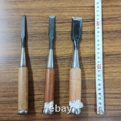 NOMI Chisel Japanese Carpentry Woodworking Tool Set Lot of 3 KY540