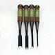 NOMI Chisel Japanese Carpentry Woodworking Tool Set Lot of 4