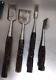 NOMI Chisel Japanese Carpentry Woodworking Tool Set Lot of 4