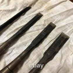 NOMI Chisel Japanese Carpentry Woodworking Tool Set Lot of 4