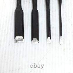 NOMI Chisel Japanese Carpentry Woodworking Tool Set Lot of 4