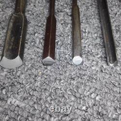 NOMI Chisel Japanese Carpentry Woodworking Tool Set Lot of 4