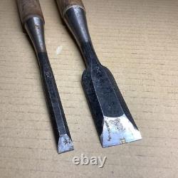 NOMI Chisel Japanese Carpentry Woodworking Tool Set Lot of 4 KY402