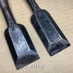 NOMI Chisel Japanese Carpentry Woodworking Tool Set Lot of 4 KY402