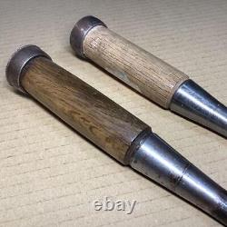 NOMI Chisel Japanese Carpentry Woodworking Tool Set Lot of 4 KY402