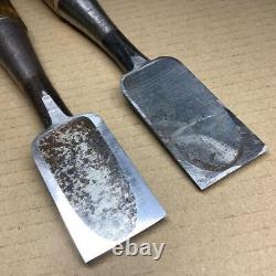 NOMI Chisel Japanese Carpentry Woodworking Tool Set Lot of 4 KY402