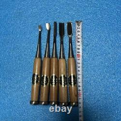 NOMI Chisel Japanese Carpentry Woodworking Tool Set Lot of 5 KY415