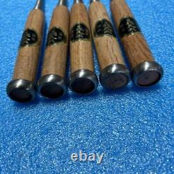 NOMI Chisel Japanese Carpentry Woodworking Tool Set Lot of 5 KY415