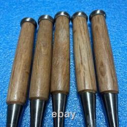 NOMI Chisel Japanese Carpentry Woodworking Tool Set Lot of 5 KY415