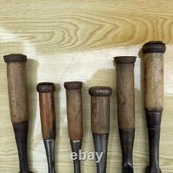 NOMI Chisel Japanese Carpentry Woodworking Tool Set Lot of 6 KY541