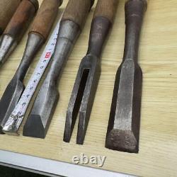 NOMI Chisel Japanese Carpentry Woodworking Tool Set Lot of 6 KY541