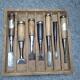 NOMI Chisel Japanese Carpentry Woodworking Tool Set Lot of 7