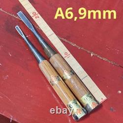 NOMI Chisel Japanese Carpentry Woodworking Tool Set Lot of 7 KY285