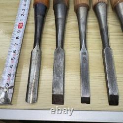 NOMI Chisel Japanese Carpentry Woodworking Tool Set Lot of 7 KY526