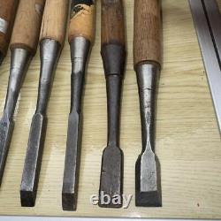 NOMI Chisel Japanese Carpentry Woodworking Tool Set Lot of 7 KY526