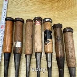 NOMI Chisel Japanese Carpentry Woodworking Tool Set Lot of 7 KY526