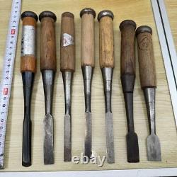 NOMI Chisel Japanese Carpentry Woodworking Tool Set Lot of 7 KY526