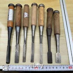 NOMI Chisel Japanese Carpentry Woodworking Tool Set Lot of 7 KY526