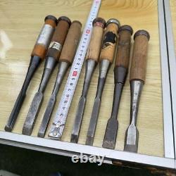 NOMI Chisel Japanese Carpentry Woodworking Tool Set Lot of 7 KY526