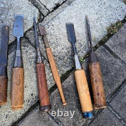 NOMI Japanese Chisels Carpentry Woodworking Hand Tool Bulk Set of 11