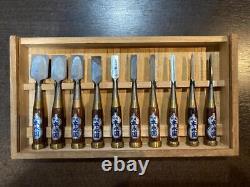 NOMI Japanese Chisels Carpentry Woodworking Hand Tool Mini Size Set of 10