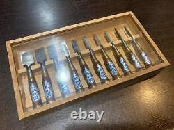 NOMI Japanese Chisels Carpentry Woodworking Hand Tool Mini Size Set of 10