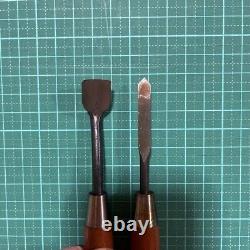 NOMI Japanese Vintage Carpentry Tool Wood Chisel Set Used #2