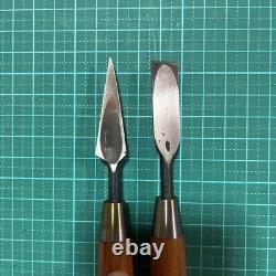 NOMI Japanese Vintage Carpentry Tool Wood Chisel Set Used #2