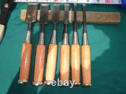 NOMI Vintage Antique Carpentry Tool Wood Chisel Made by Japanese craftsmen #4