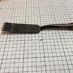 NOMI Vintage Carpentry Tool Wood Long Chisel Made by Japanese craftsmen #23