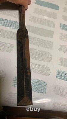 NOMI Vintage Carpentry Tool Wood Long Chisel Made by Japanese craftsmen #4